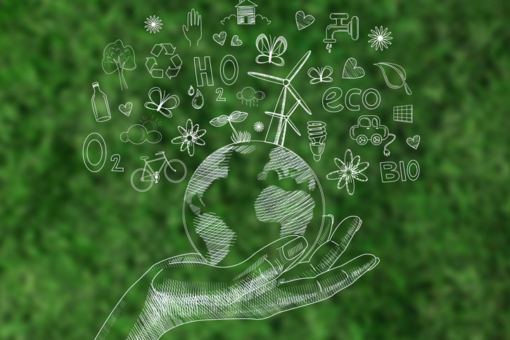 Infografía sobre la huella de carbono